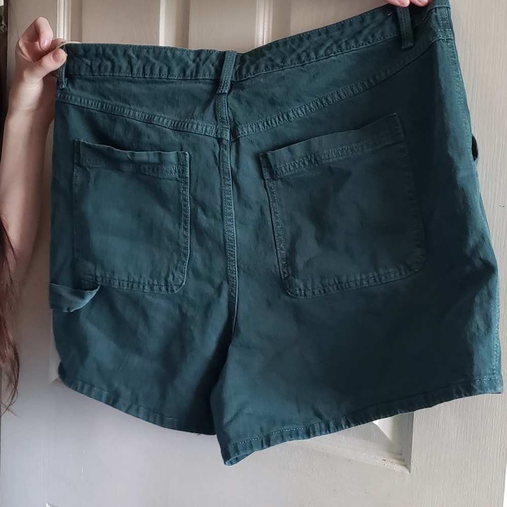 Universal thread hunter Green shorts new with tags size 16 / 33